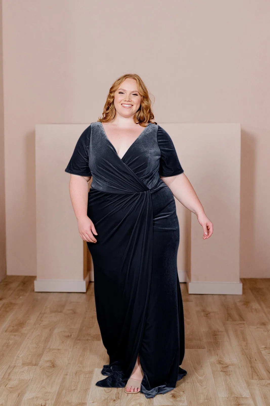 Giselle Velvet Dress | Made To Order