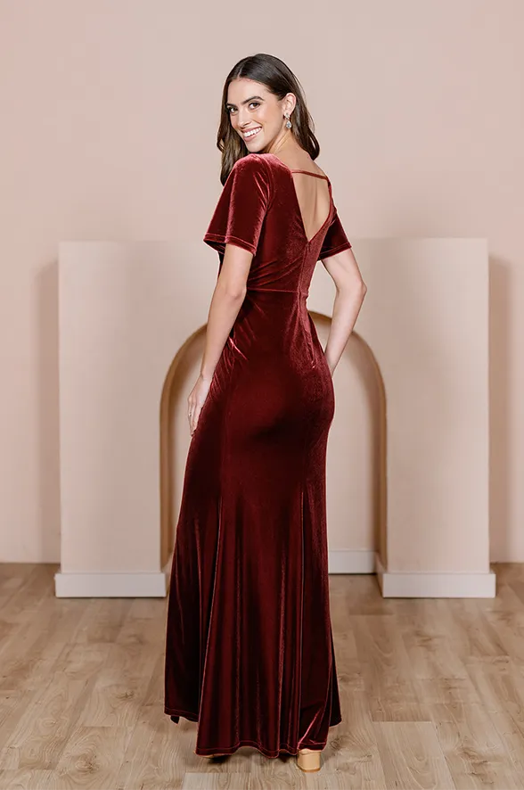 Giselle Velvet Dress | Made To Order