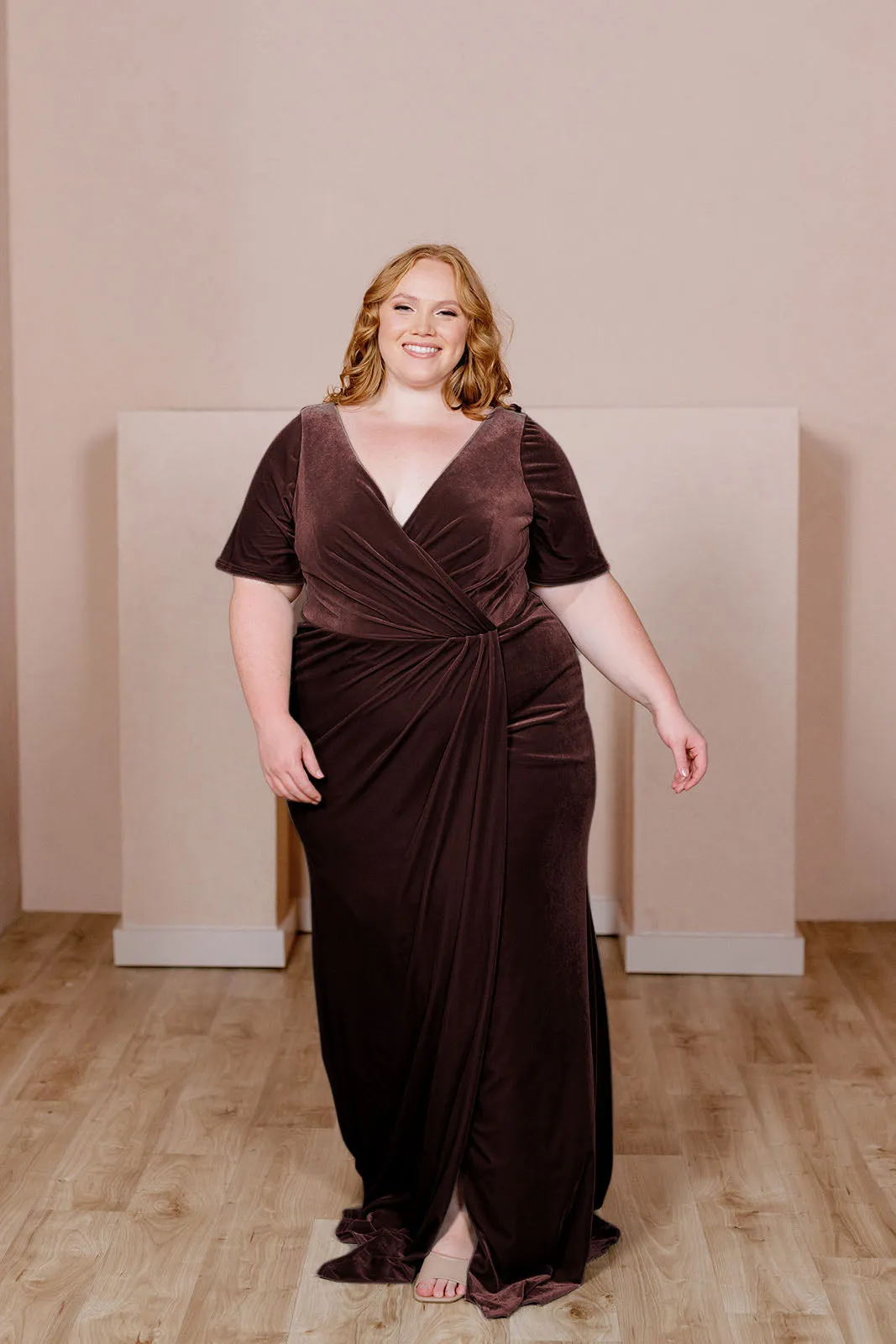Giselle Velvet Dress | Made To Order