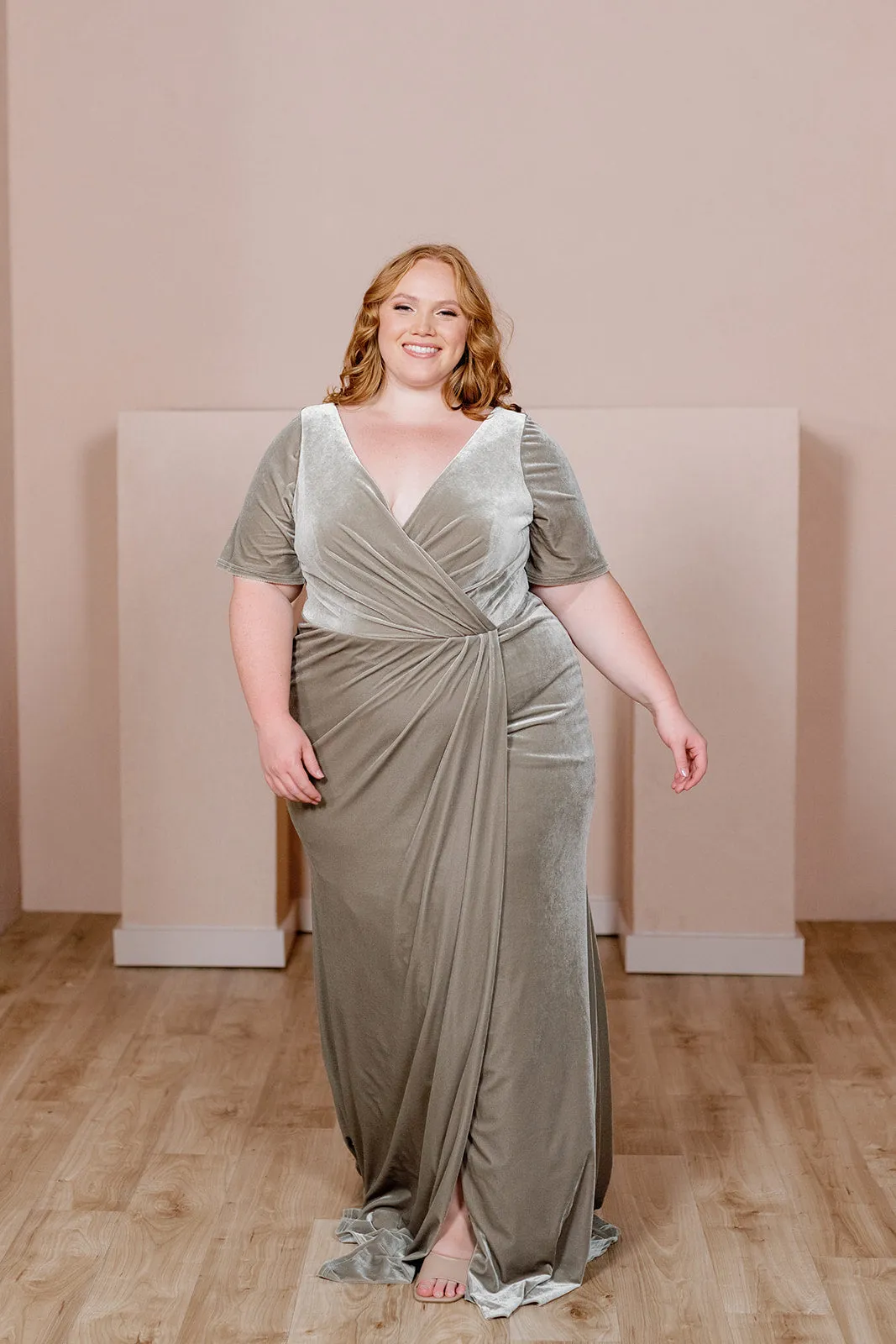 Giselle Velvet Dress | Made To Order