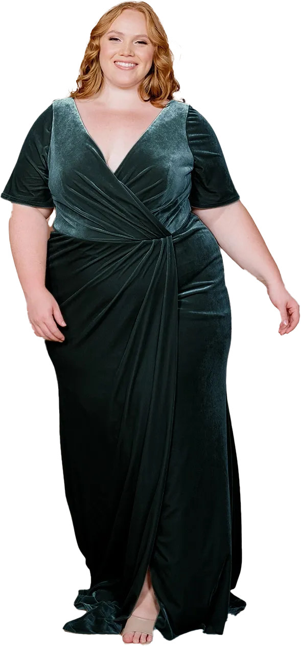 Giselle Velvet Dress | Made To Order