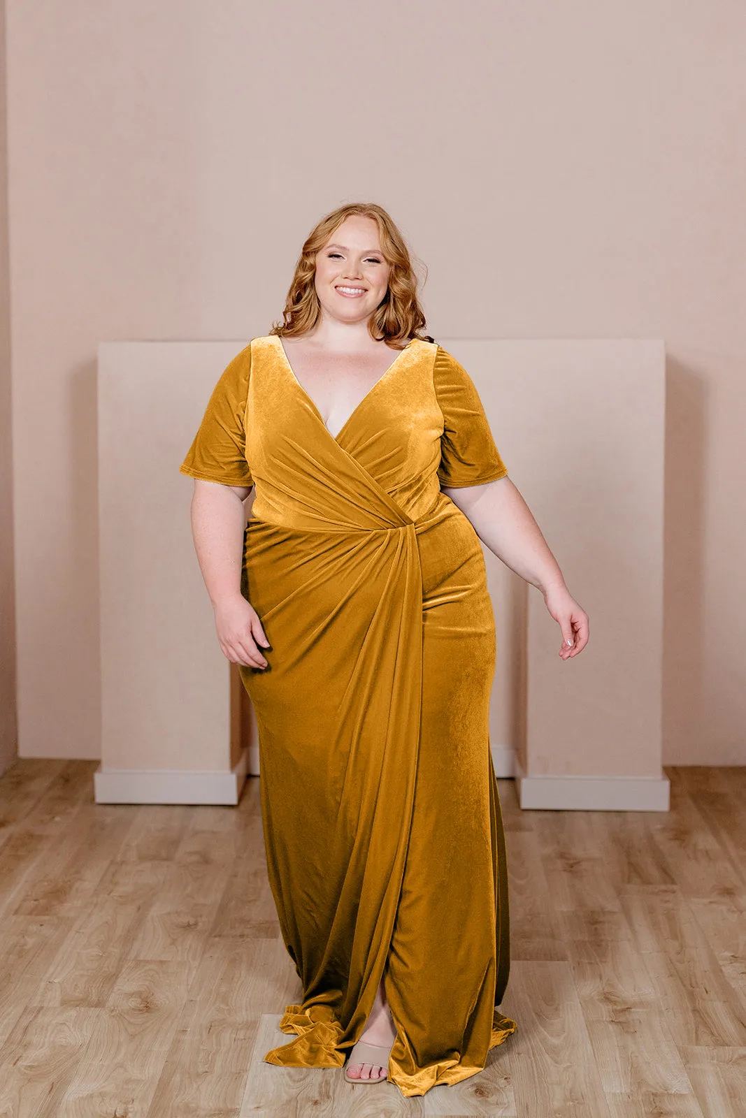 Giselle Velvet Dress | Made To Order