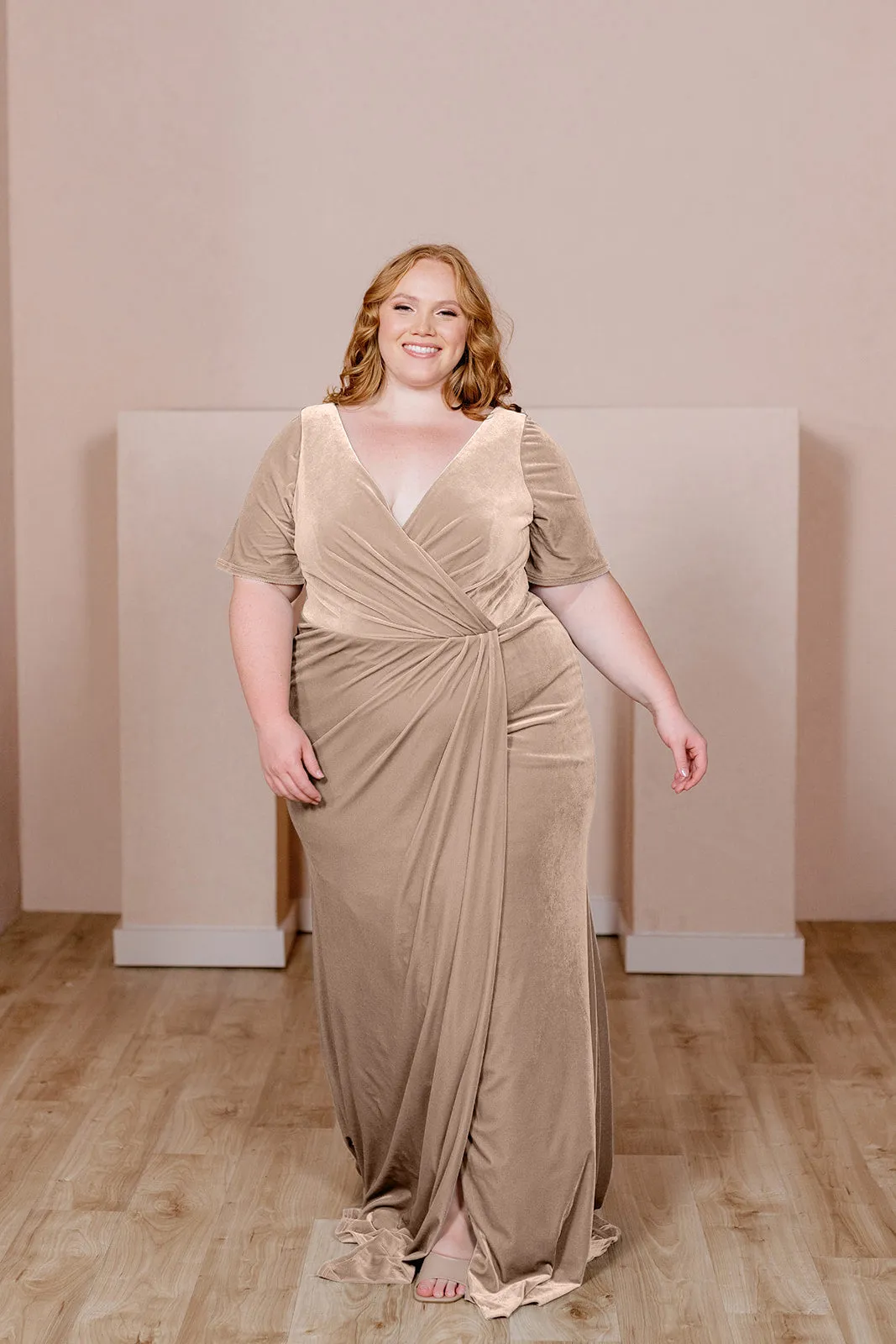 Giselle Velvet Dress | Made To Order