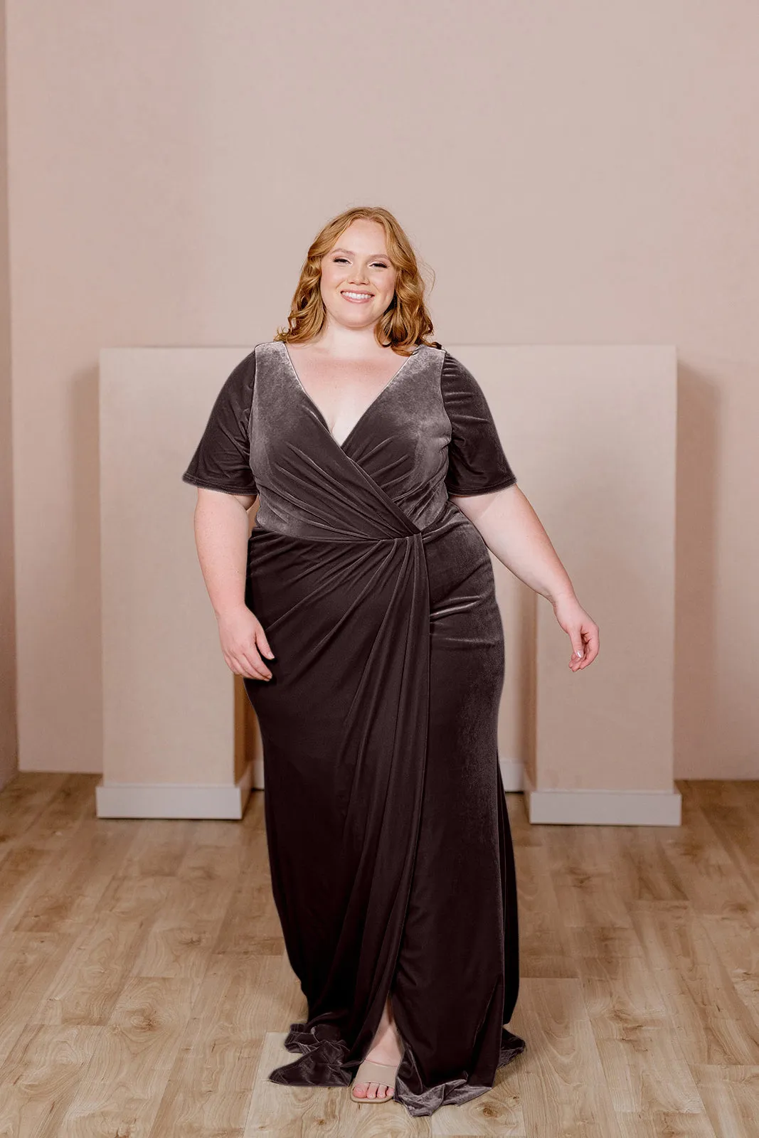 Giselle Velvet Dress | Made To Order