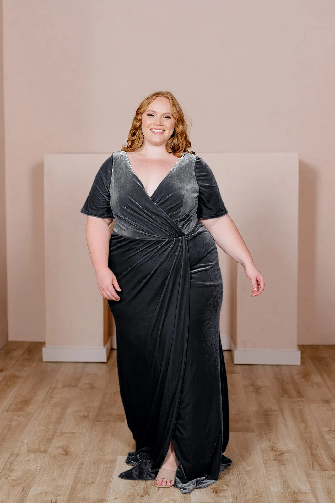 Giselle Velvet Dress | Made To Order