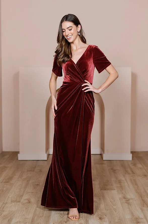 Giselle Velvet Dress | Made To Order