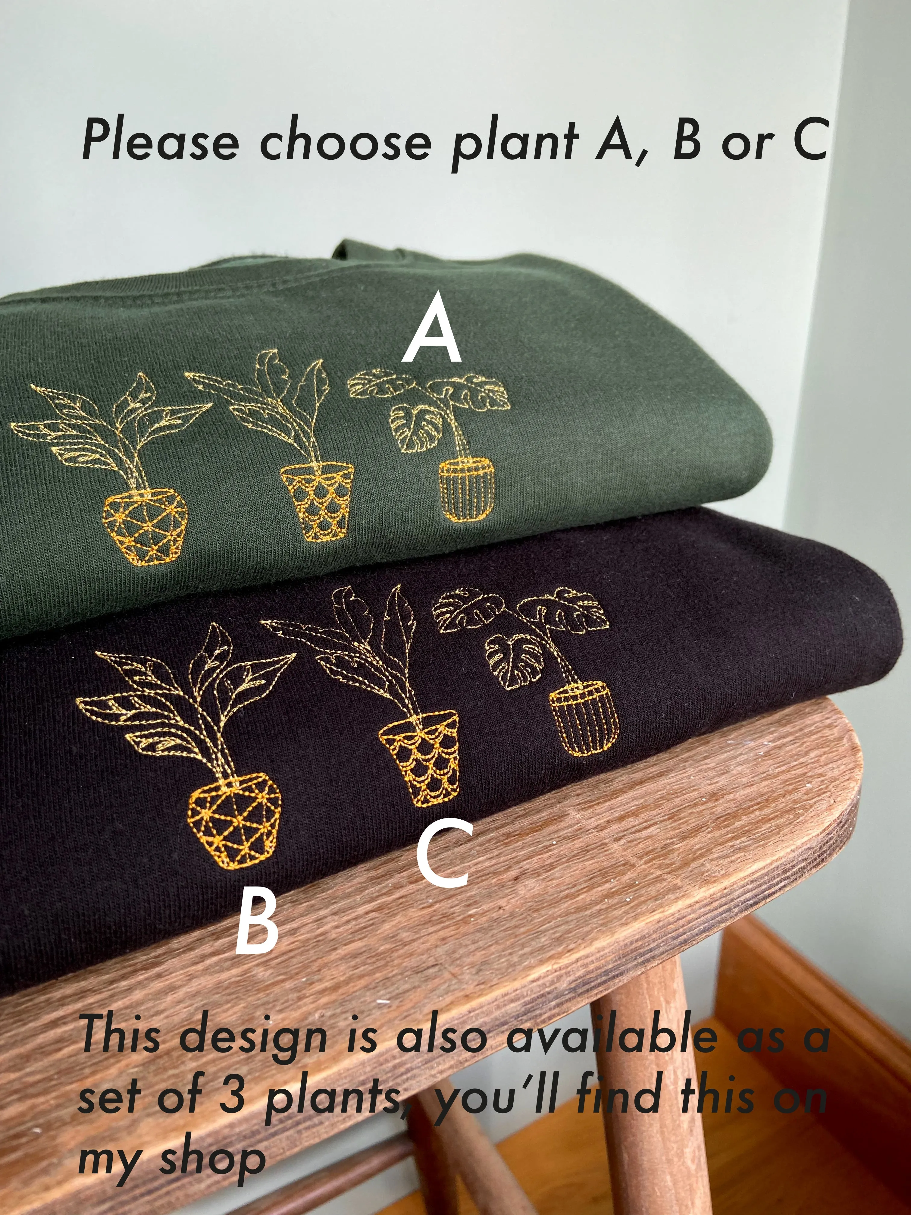 Golden House Plant T-Shirt