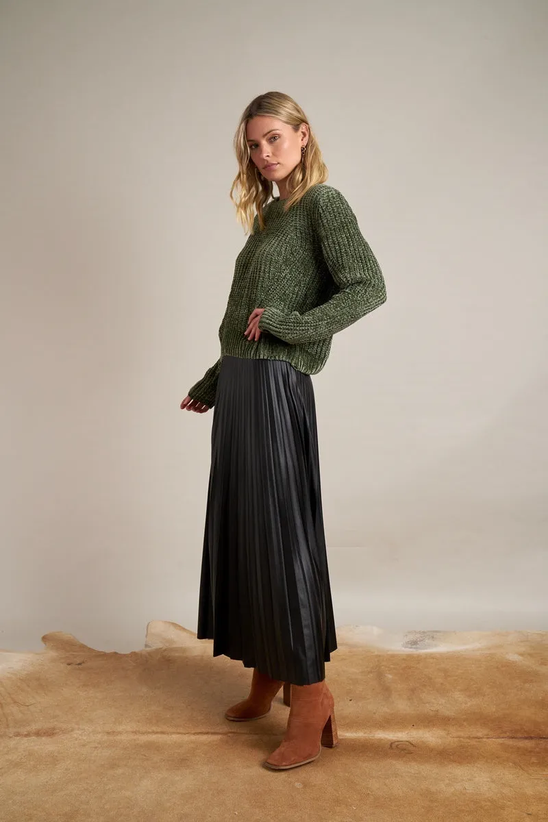 Gysette - Ida Chenille Jumper - Khaki