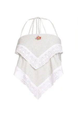 Handkerchief Top Petite Gingham