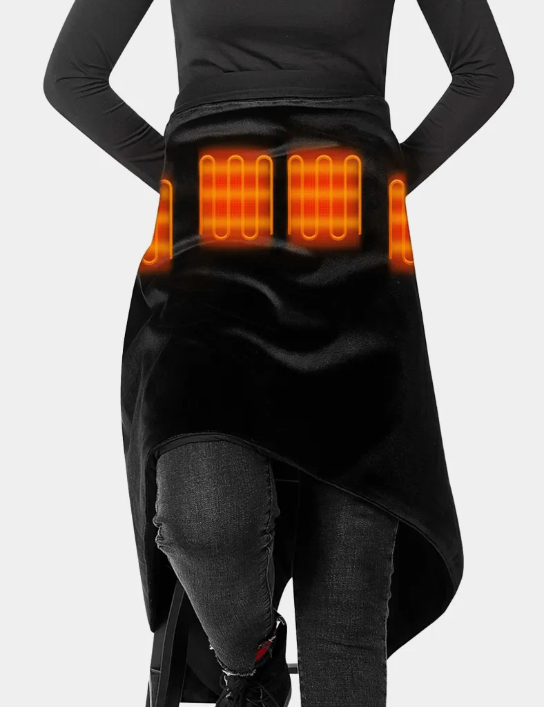 Heated Poncho - 9 Hours Warmth & Adjustable Comfort for Cold Seasons