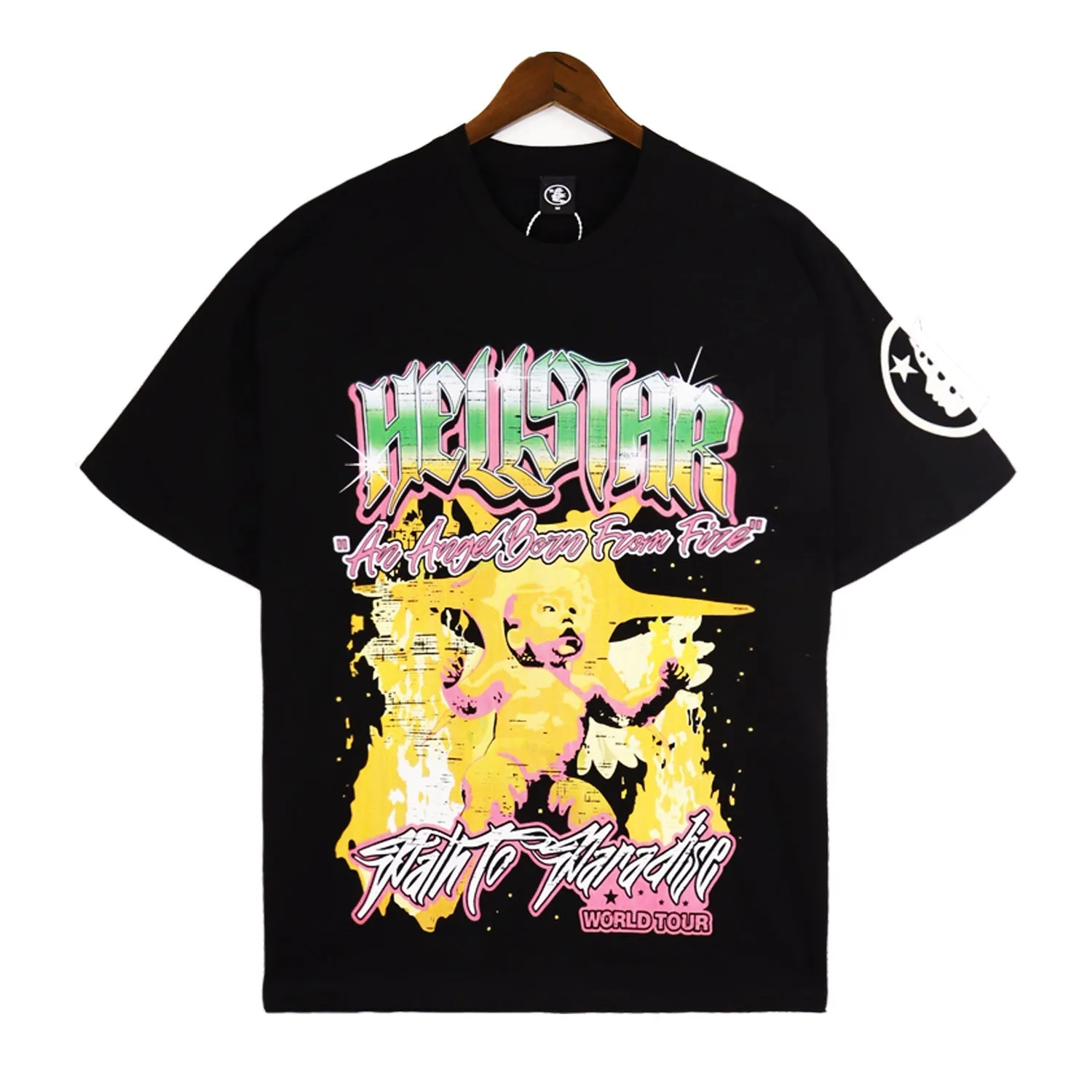 Hellstar T Shirt Angel Pure Cotton