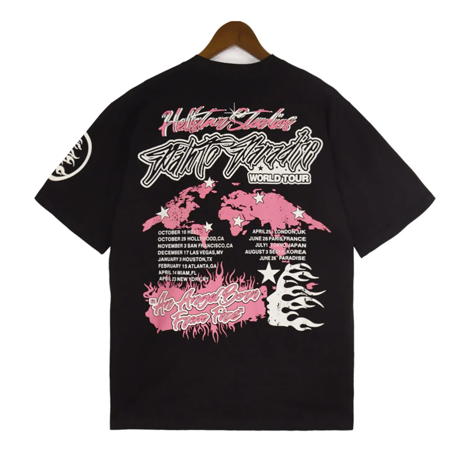 Hellstar T Shirt Angel Pure Cotton