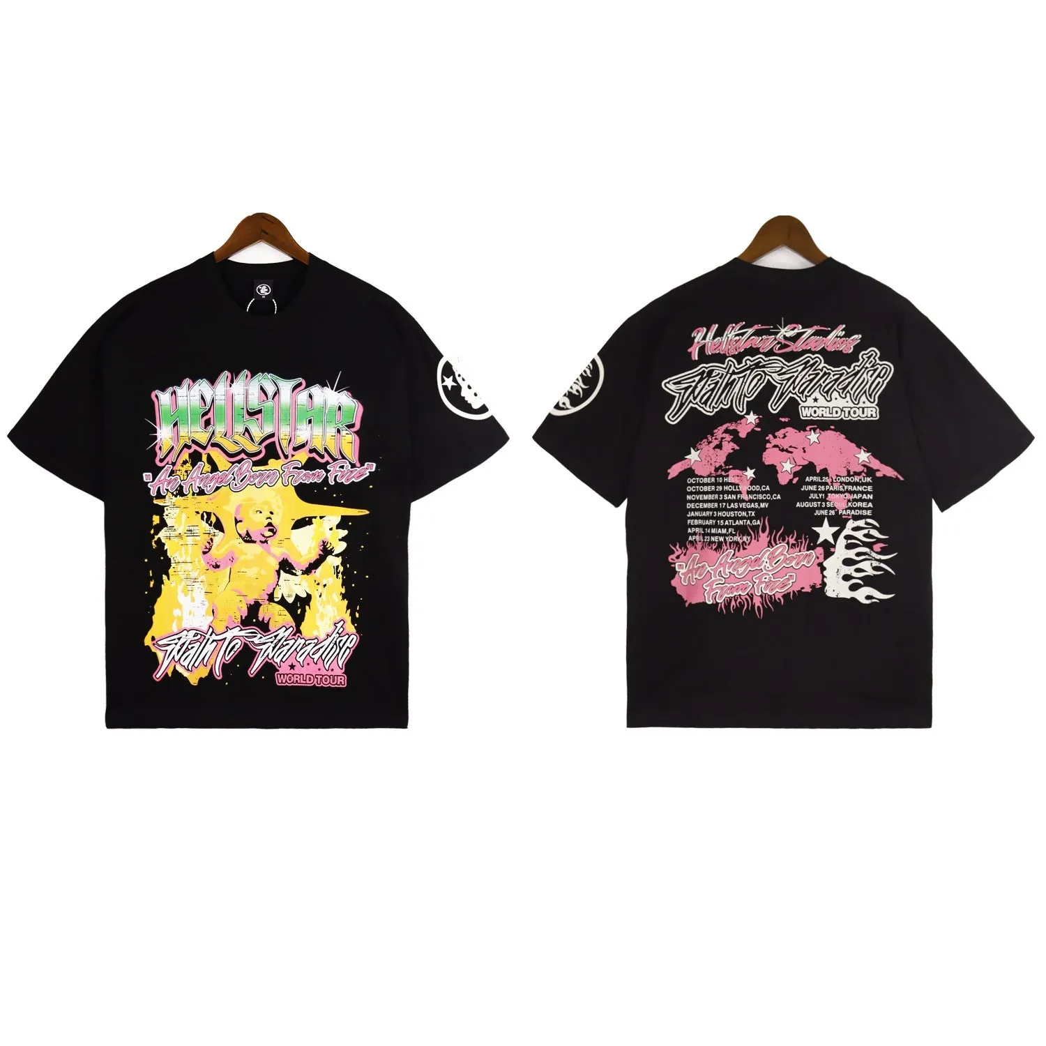 Hellstar T Shirt Angel Pure Cotton