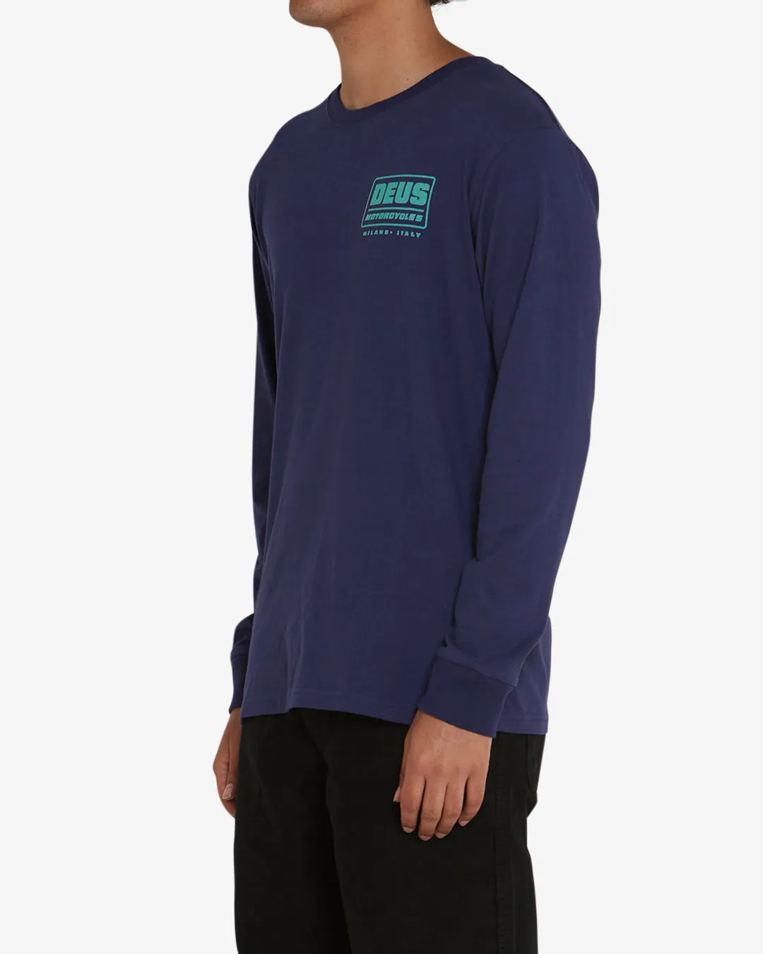 Impact Long Sleeve Tee - Workwear Blue