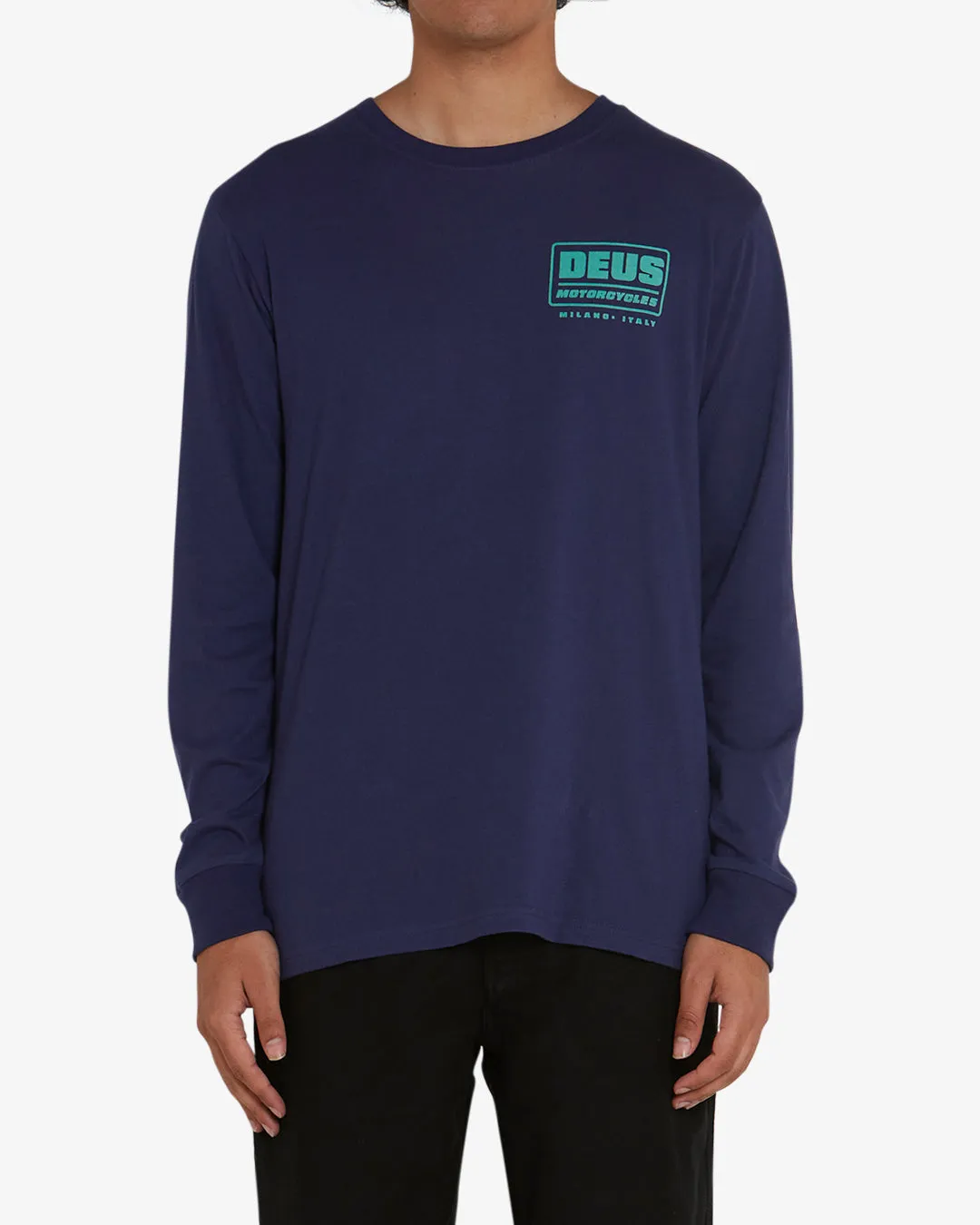 Impact Long Sleeve Tee - Workwear Blue