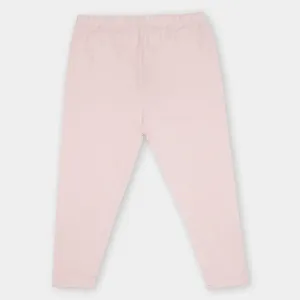 Infant Girls Plain Tights - Cherry