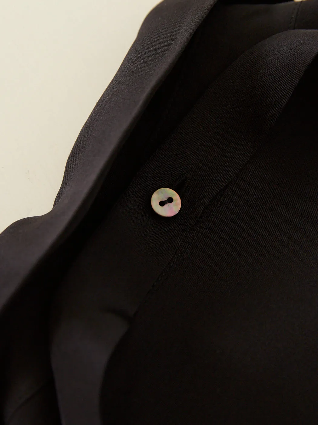 Iris Silk Blouse - Black