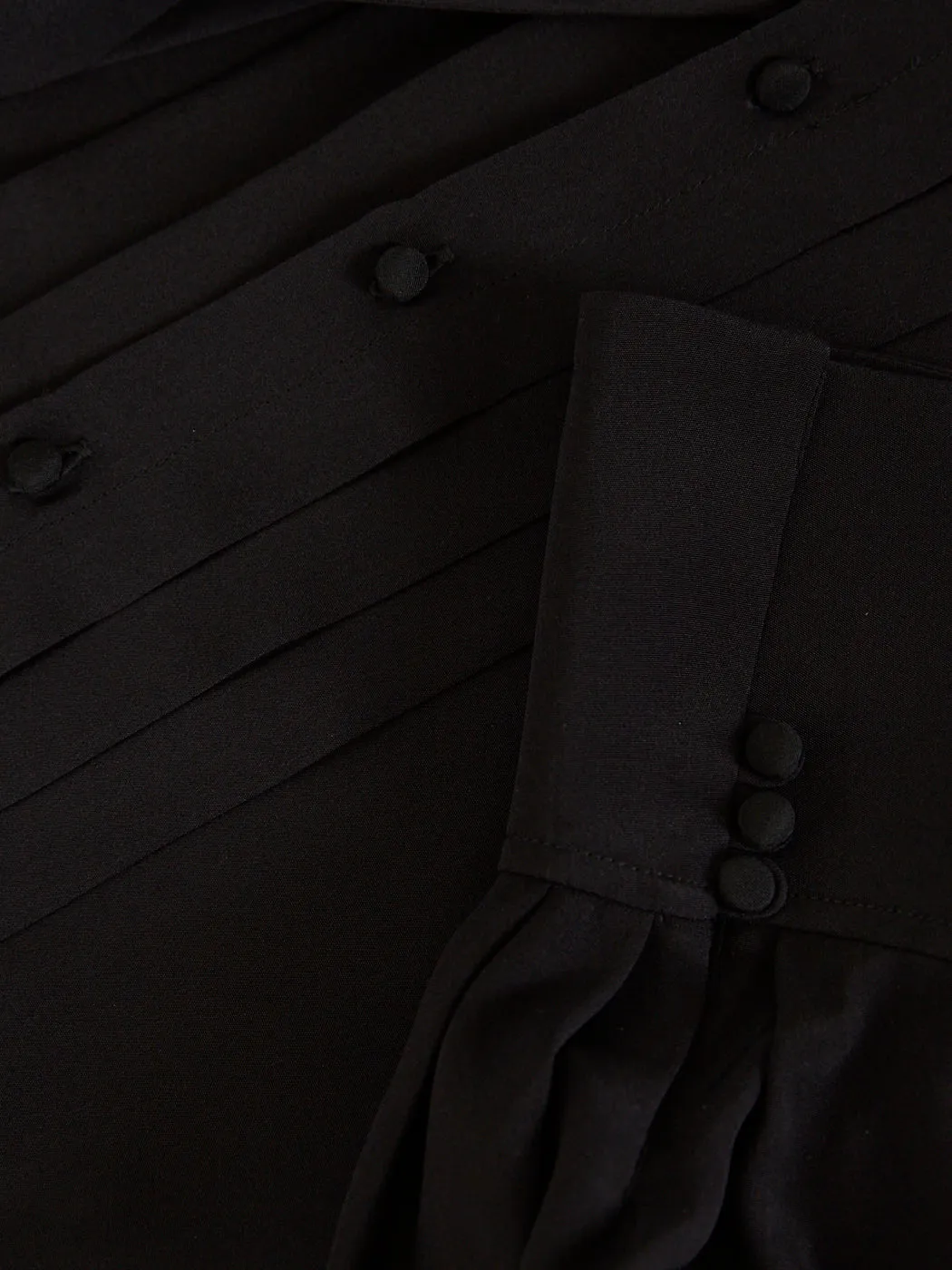 Iris Silk Blouse - Black