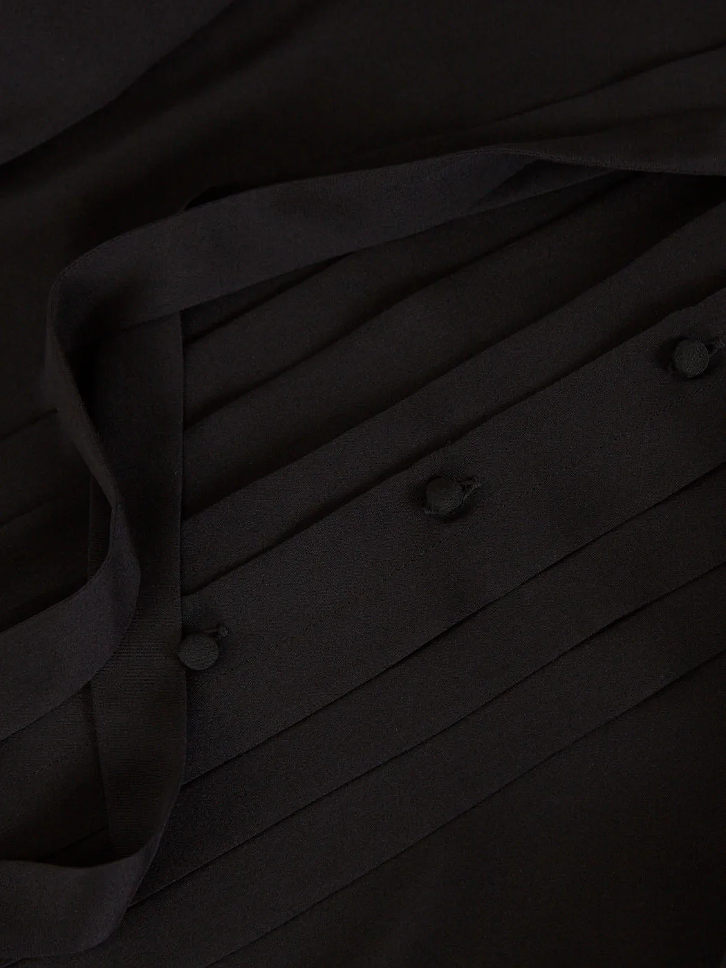Iris Silk Blouse - Black