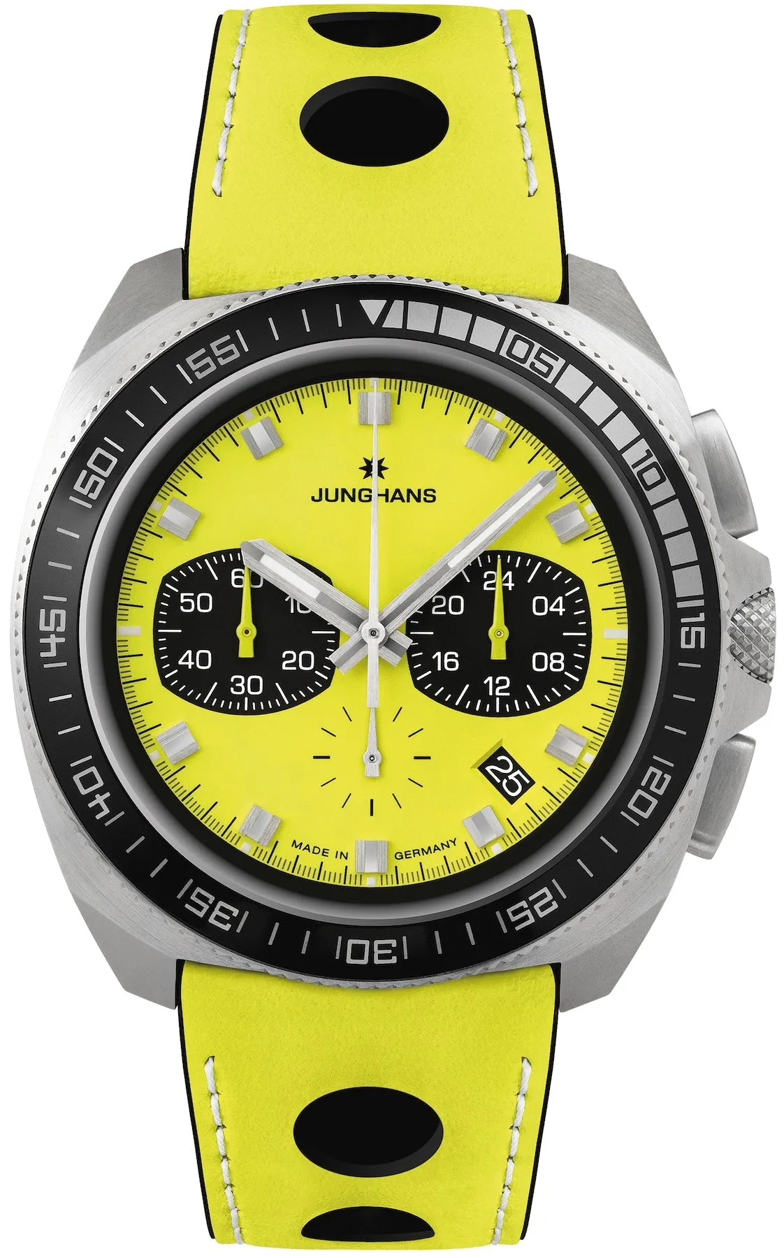 JGH Watch 1972 Chronoscope FIS Lemon Quartz Limited Edition