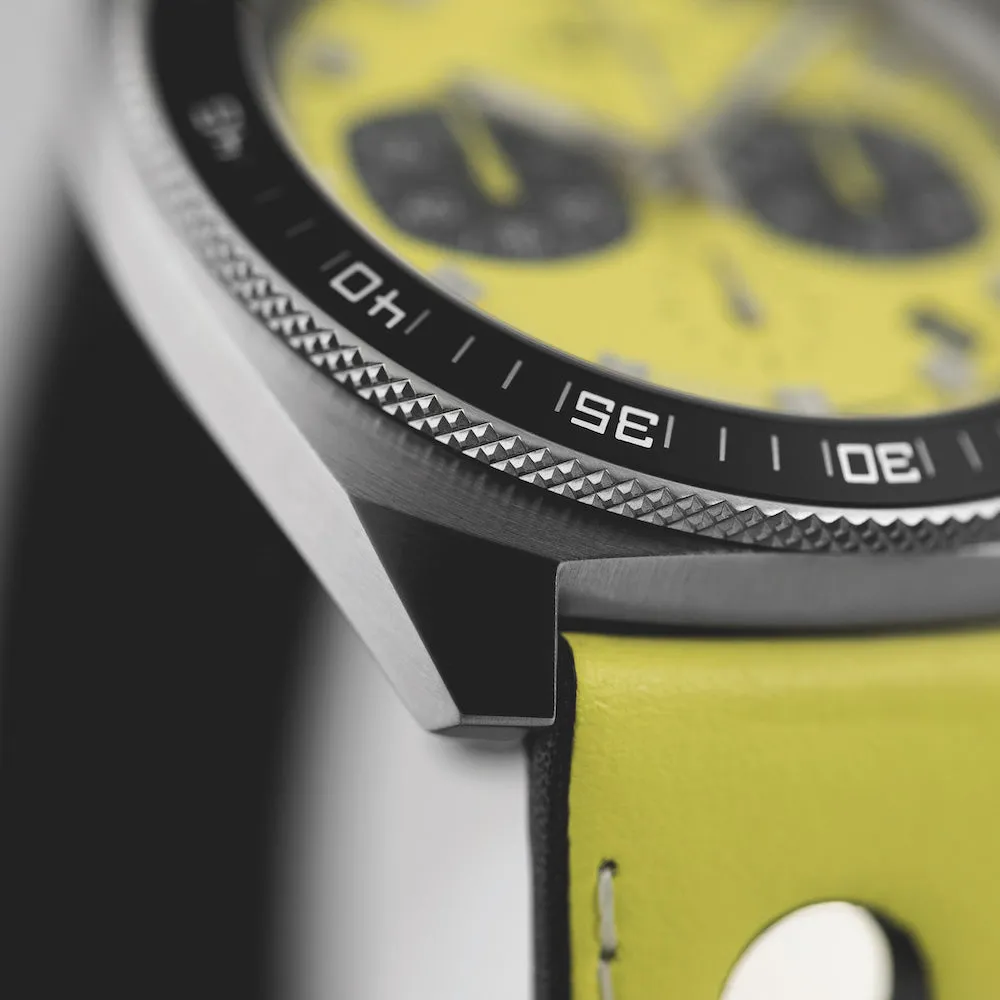 JGH Watch 1972 Chronoscope FIS Lemon Quartz Limited Edition