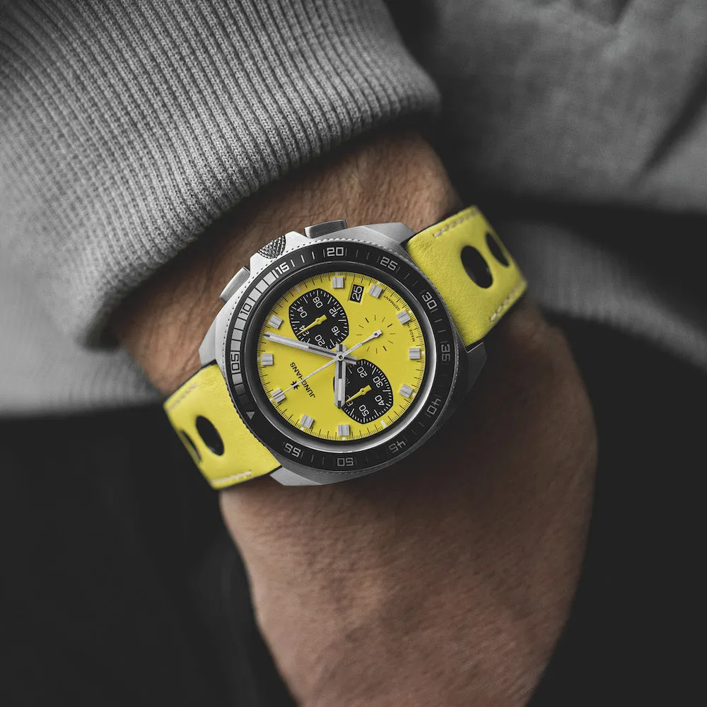 JGH Watch 1972 Chronoscope FIS Lemon Quartz Limited Edition