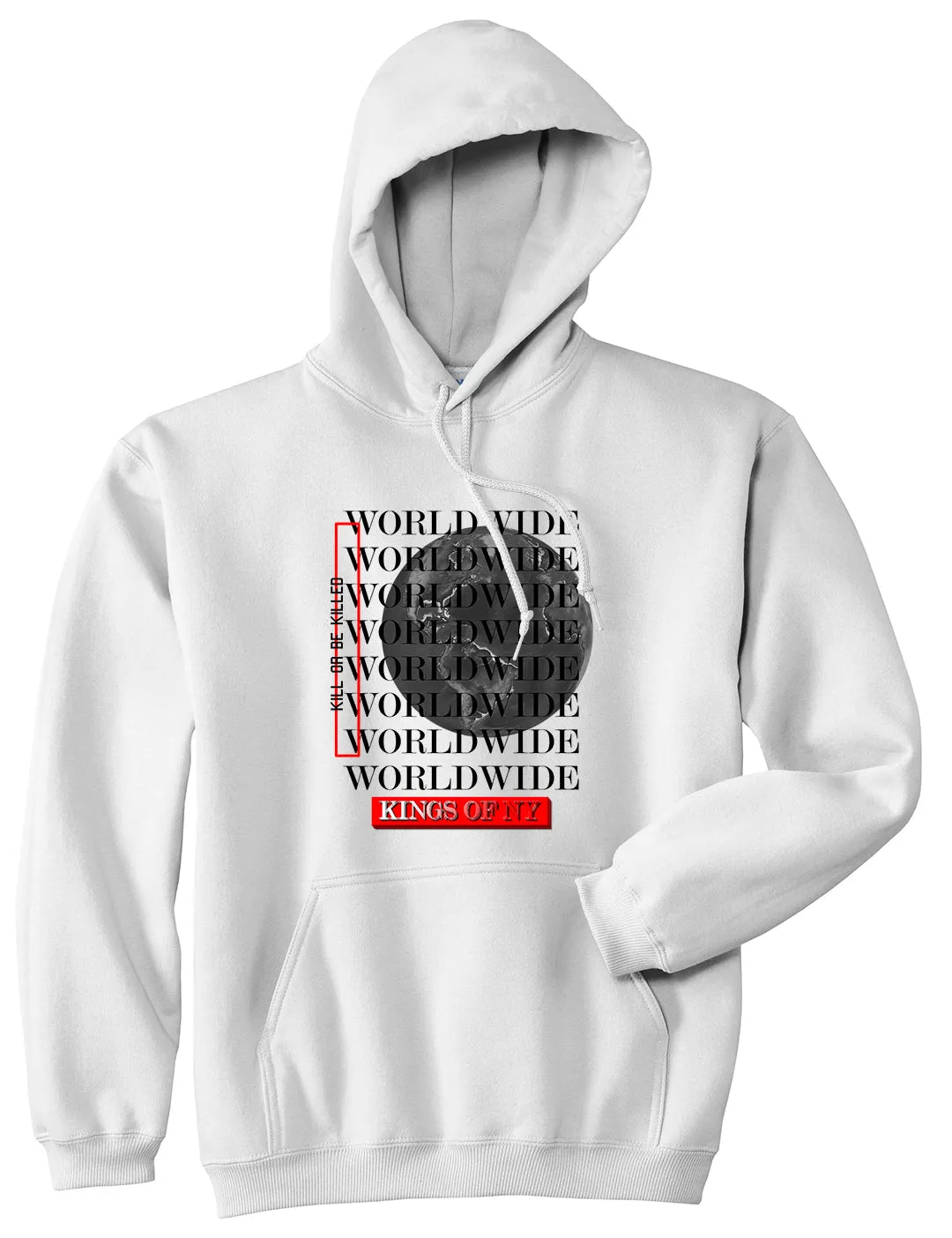 Killin Worldwide Mens Pullover Hoodie