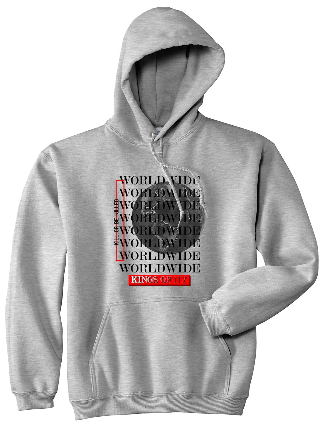 Killin Worldwide Mens Pullover Hoodie
