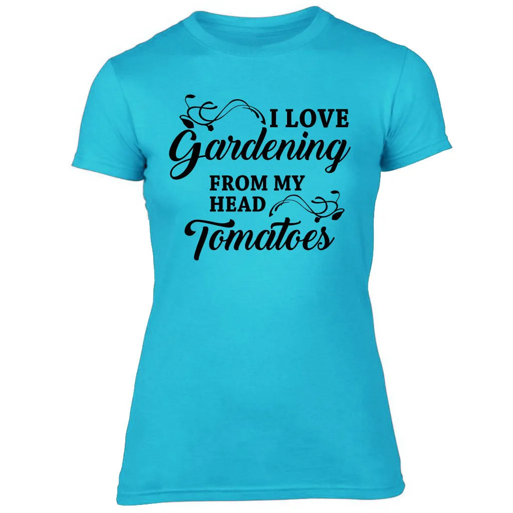 Ladies I Love Gardening T-shirt