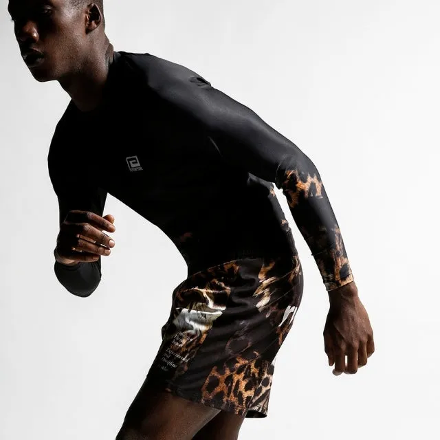Leopard Rash Guard