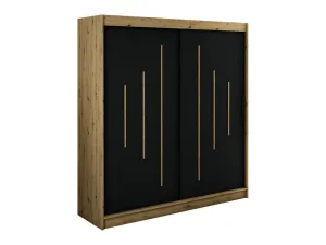 Leto Y Sliding Door Wardrobe 200cm