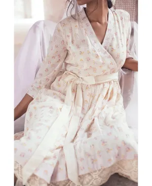 Lilac Wrap Dress