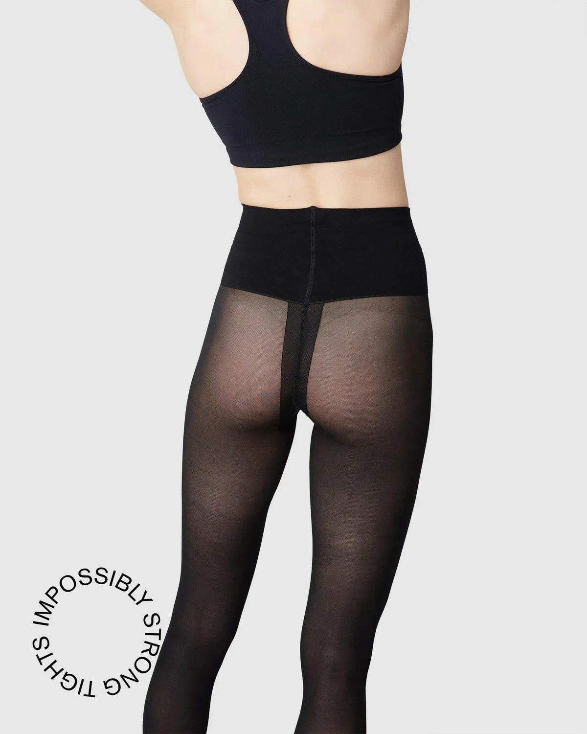 Lois Rip Resistant Tights Black