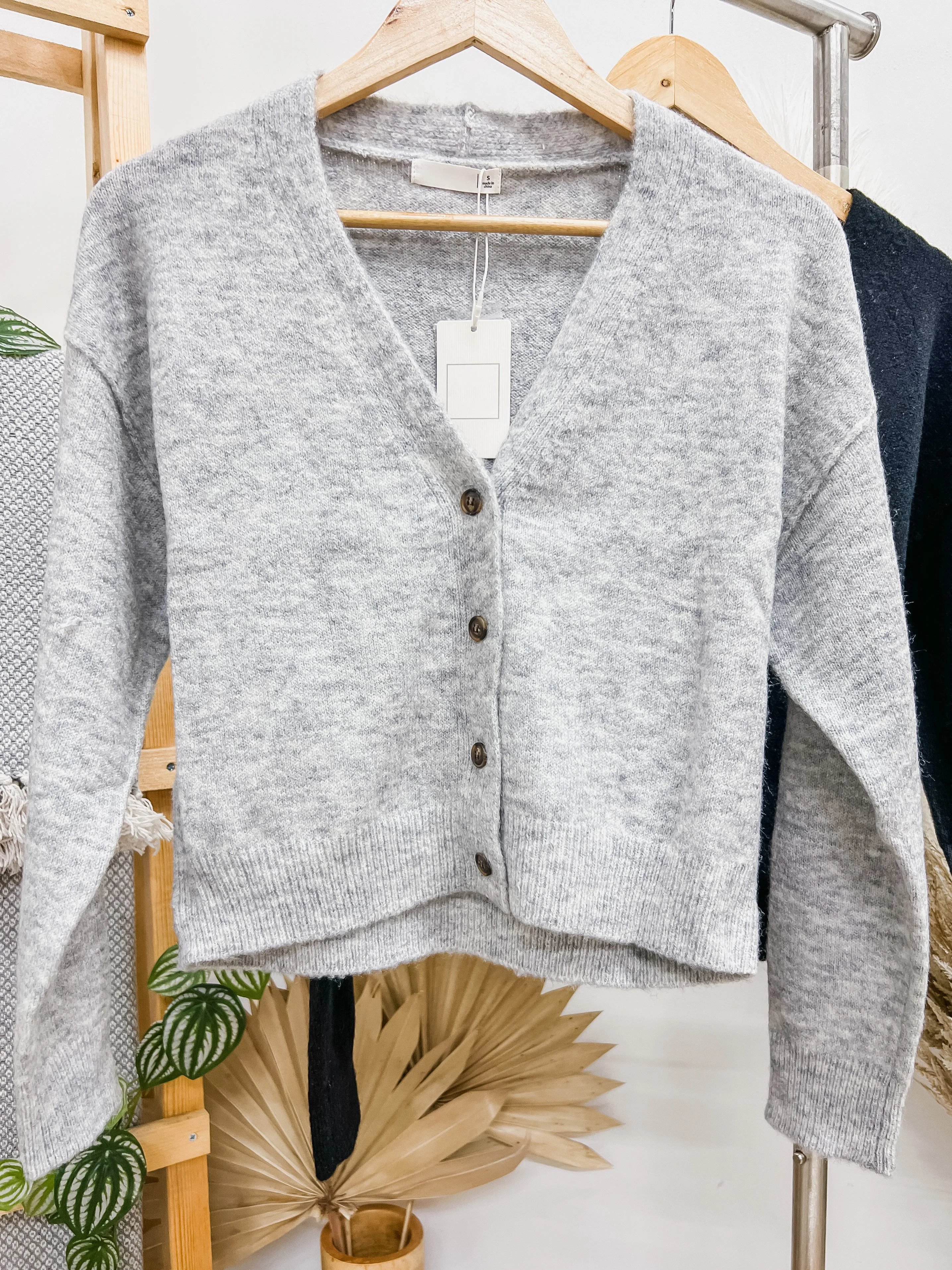 Lucia Soft Button Front Sweater
