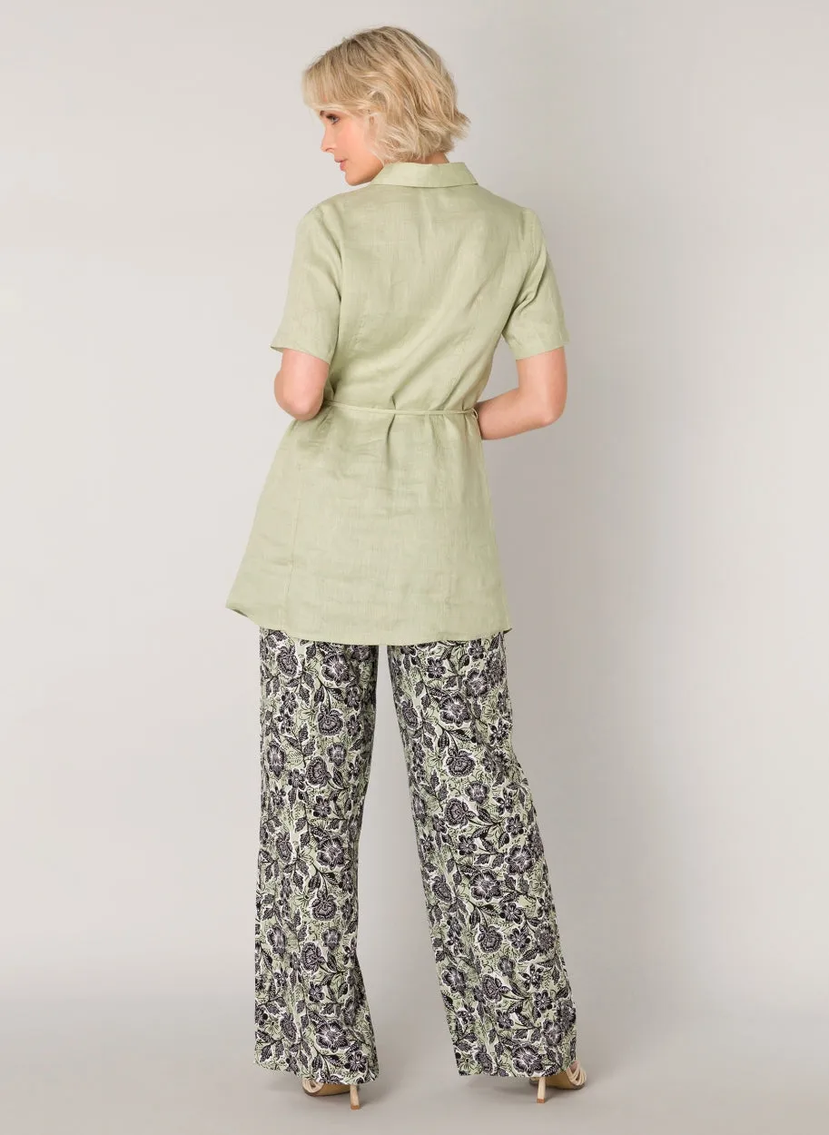 Lyabo Linen Tunic Women Dress
