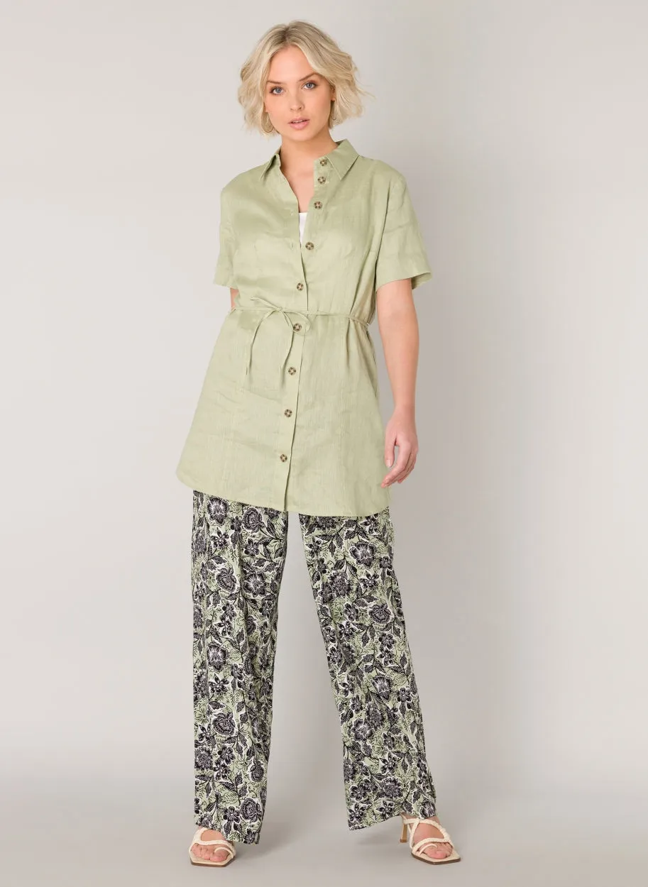 Lyabo Linen Tunic Women Dress