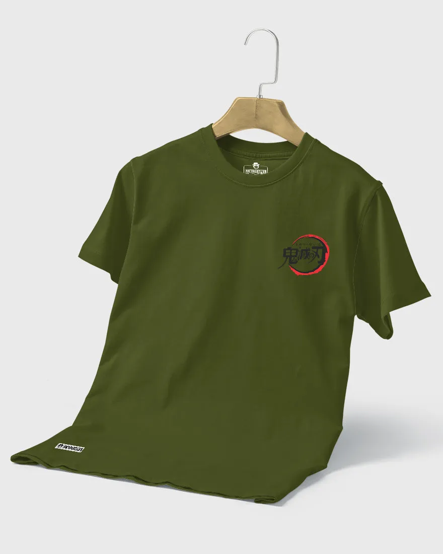 Mens Regular Tshirt Anime Demon Slayer Inosuke
