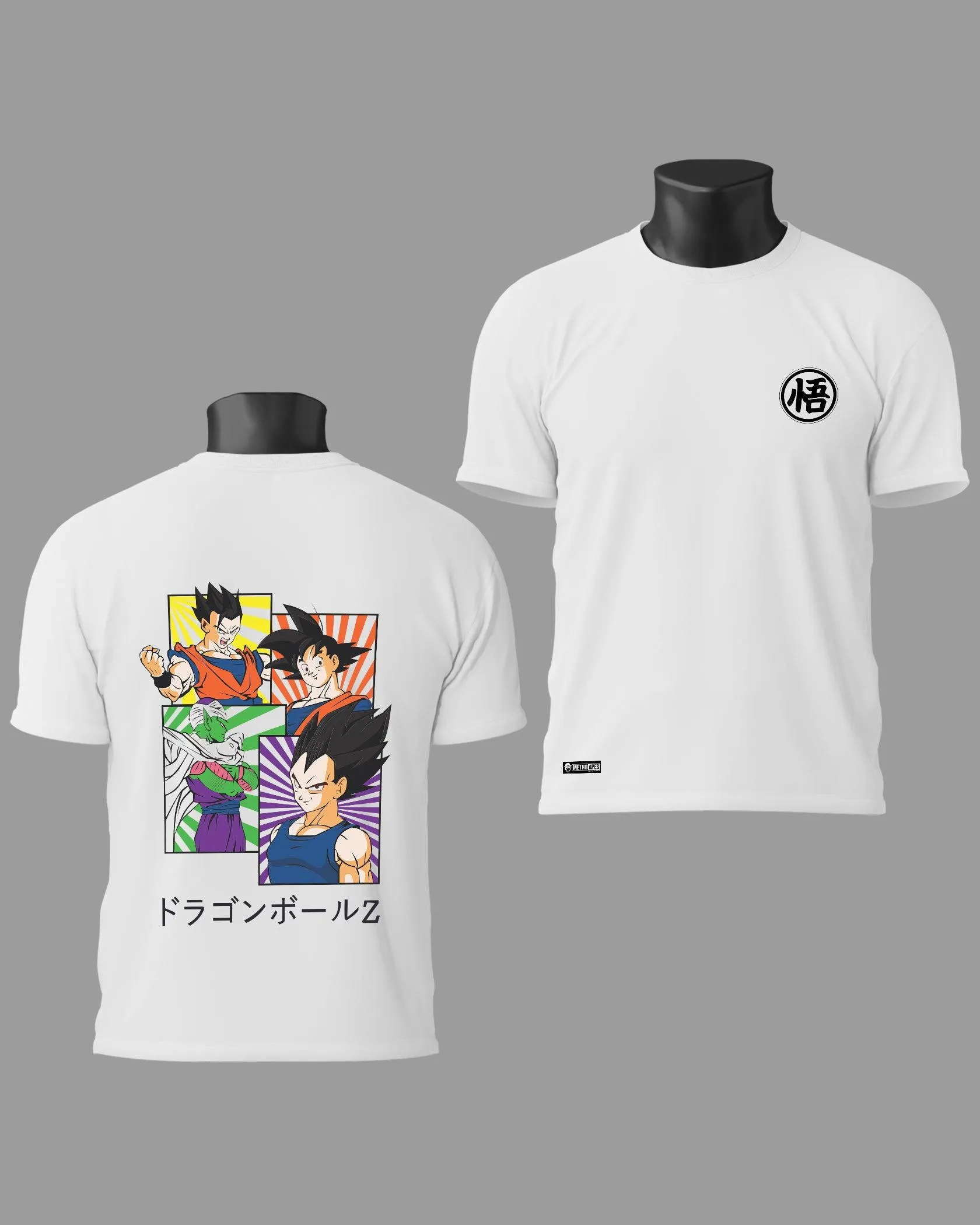 Mens Regular Tshirt Anime Dragonballz Team