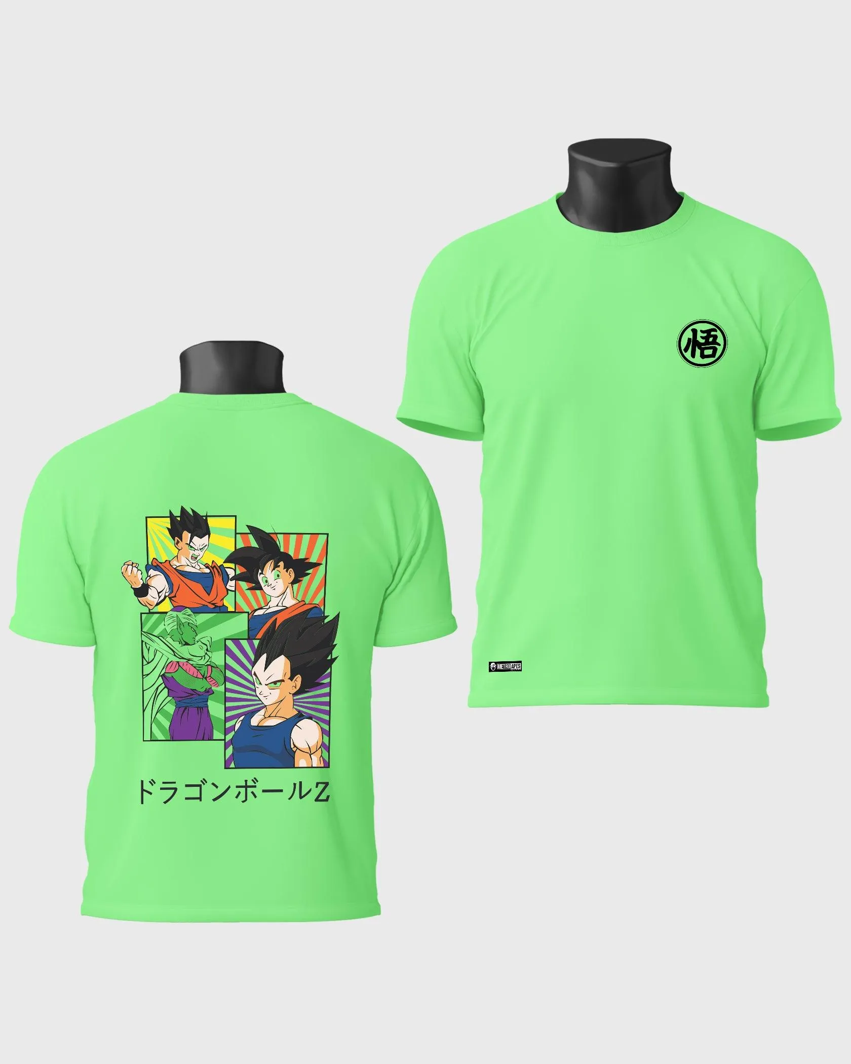 Mens Regular Tshirt Anime Dragonballz Team