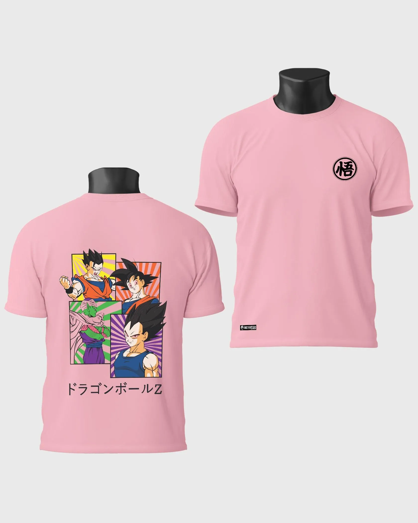 Mens Regular Tshirt Anime Dragonballz Team