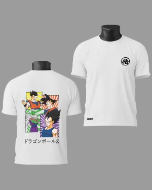 Mens Regular Tshirt Anime Dragonballz Team