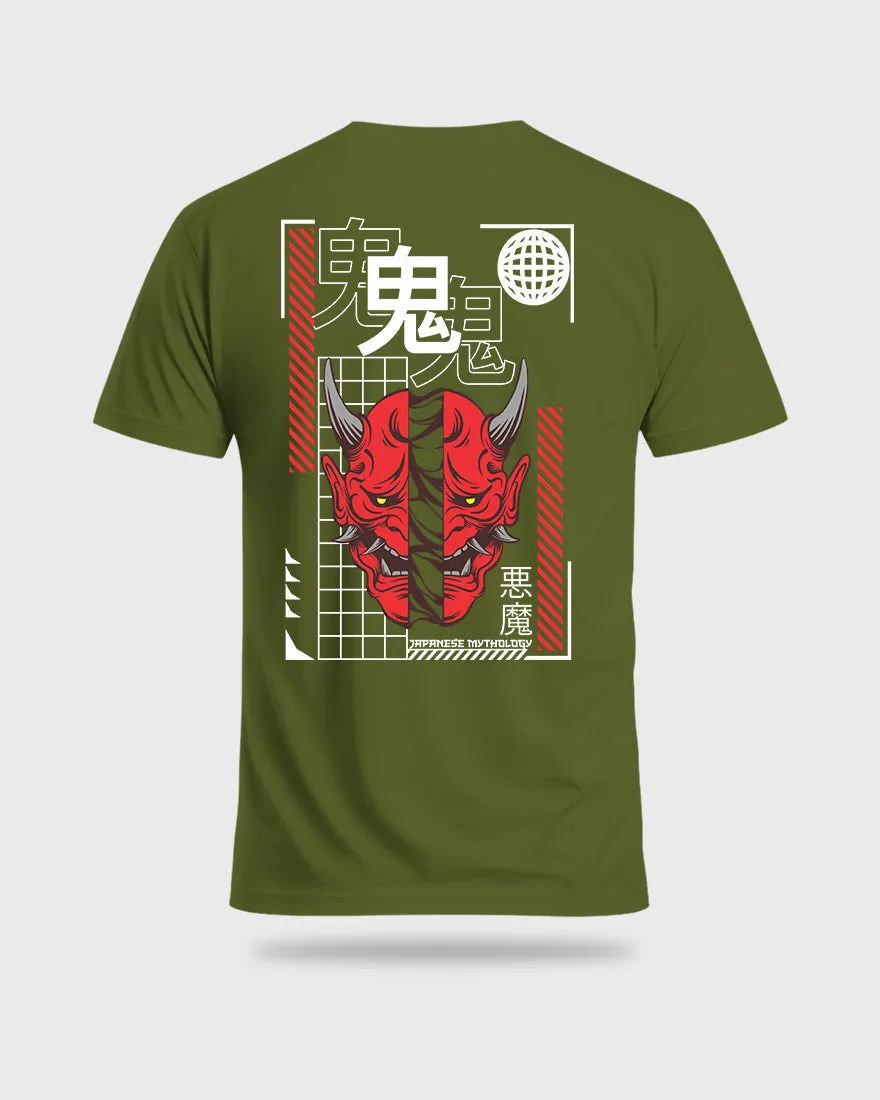 Mens Regular Tshirt Funky Japnese Tradition14
