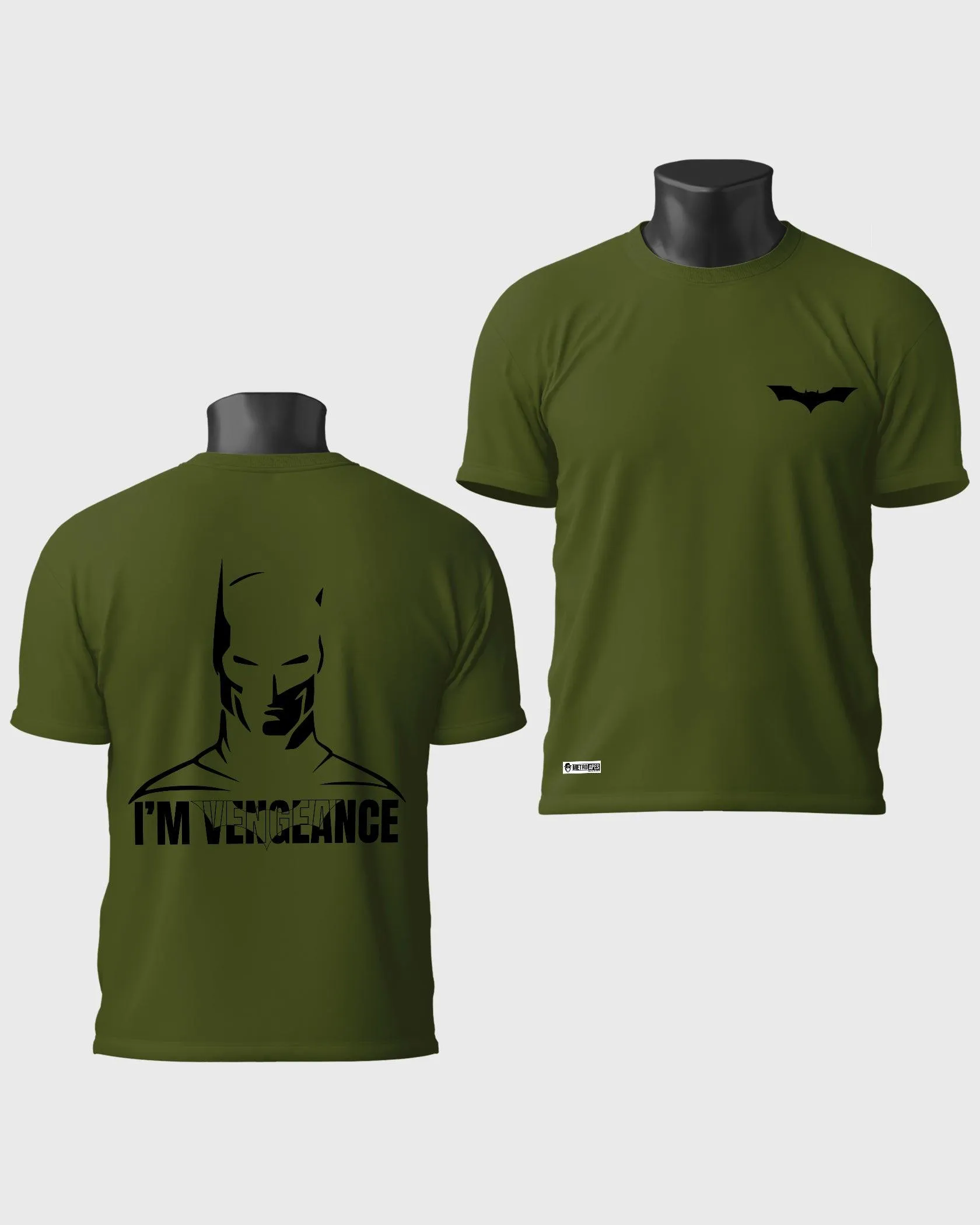 Mens Regular Tshirt Movies & Series Batman Im Vengence