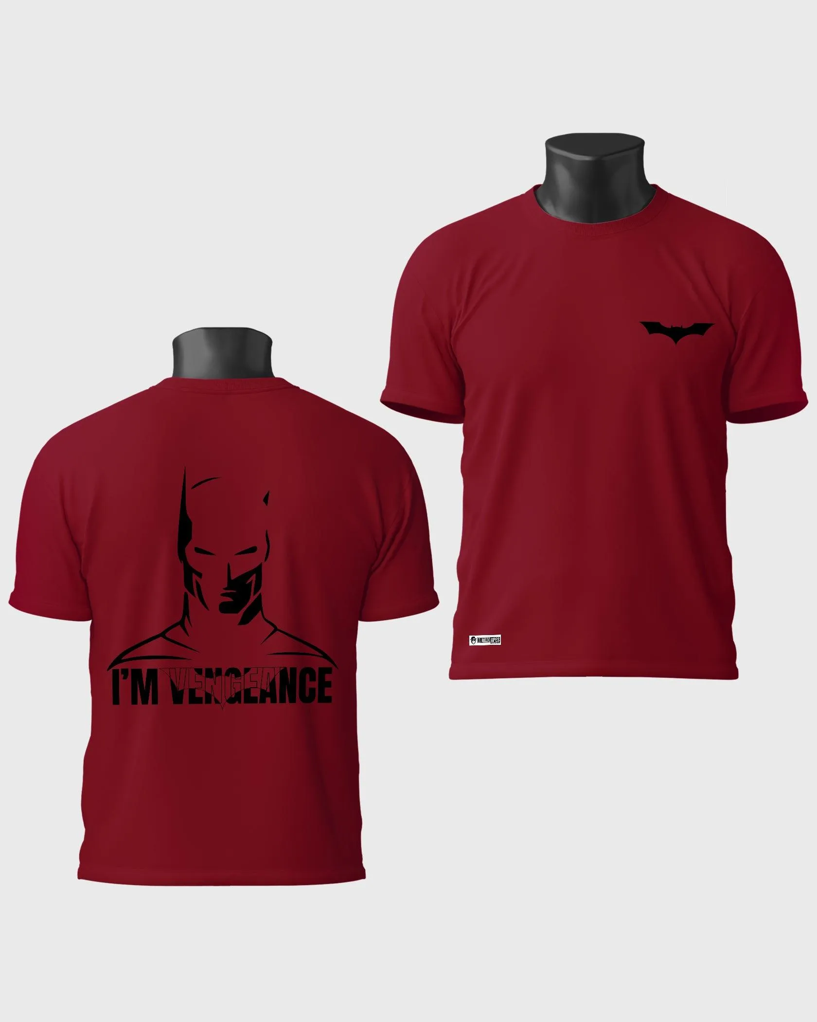 Mens Regular Tshirt Movies & Series Batman Im Vengence