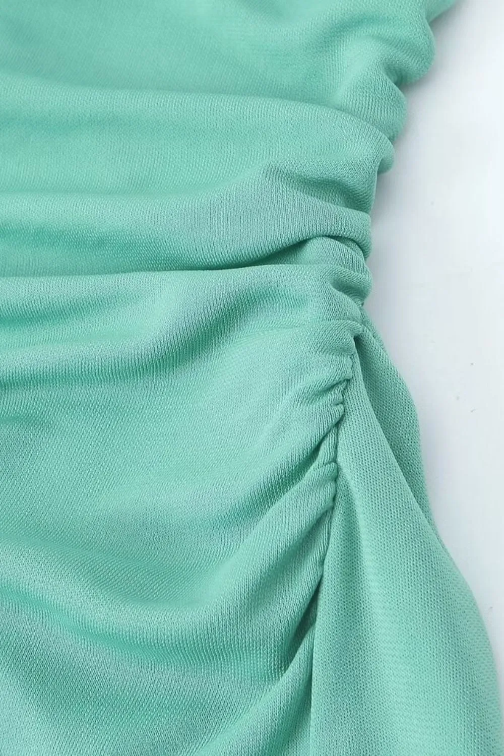 'Molly' Backless Strappy  Pleated Wrap  Dress