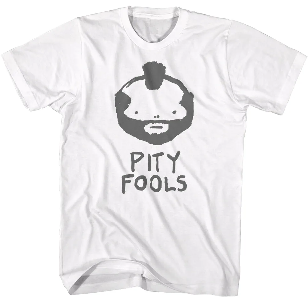 Mr. T Pity Fools Men's T-Shirt