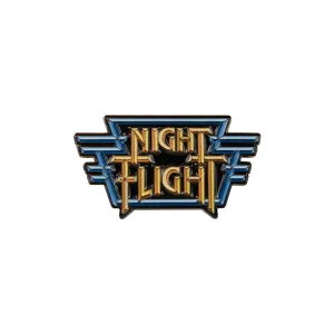Night Flight Enamel Pin