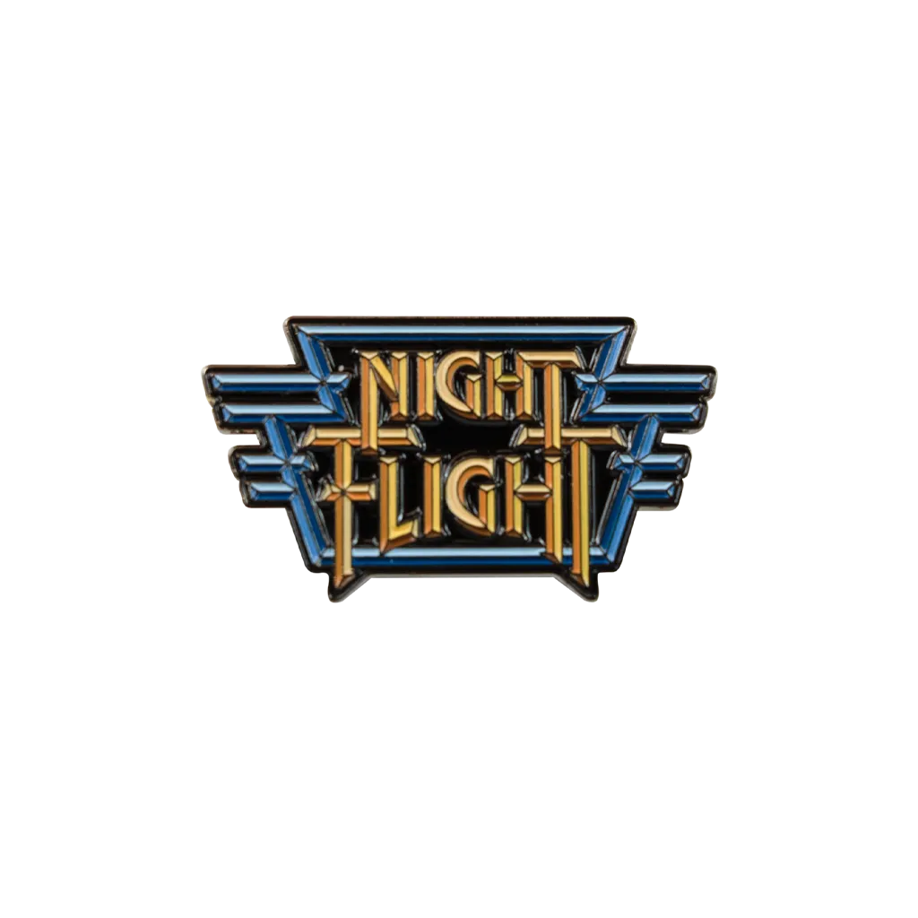 Night Flight Enamel Pin