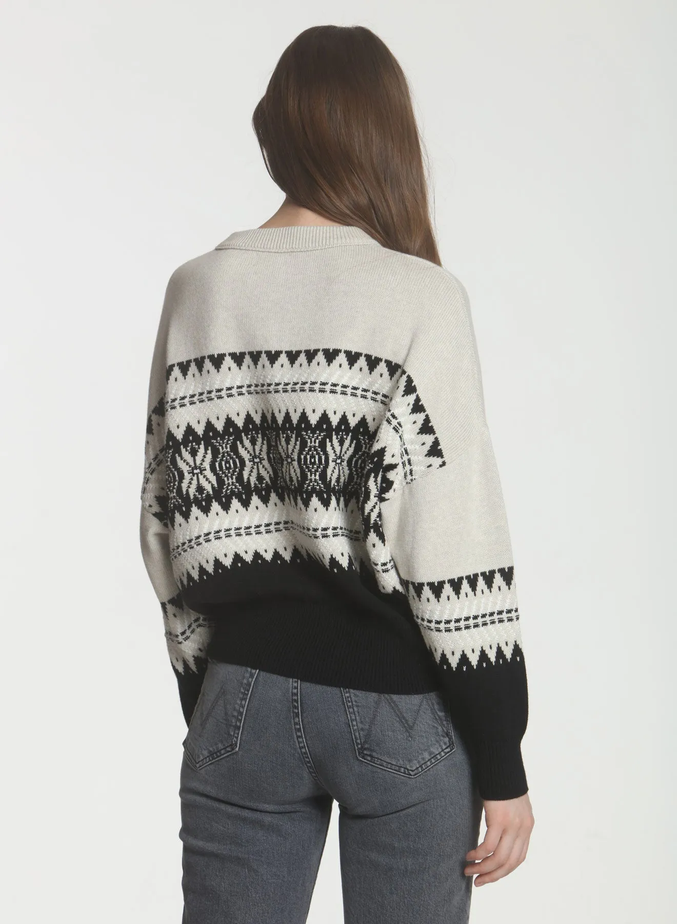 Nordic Freya Crew - Stone Black
