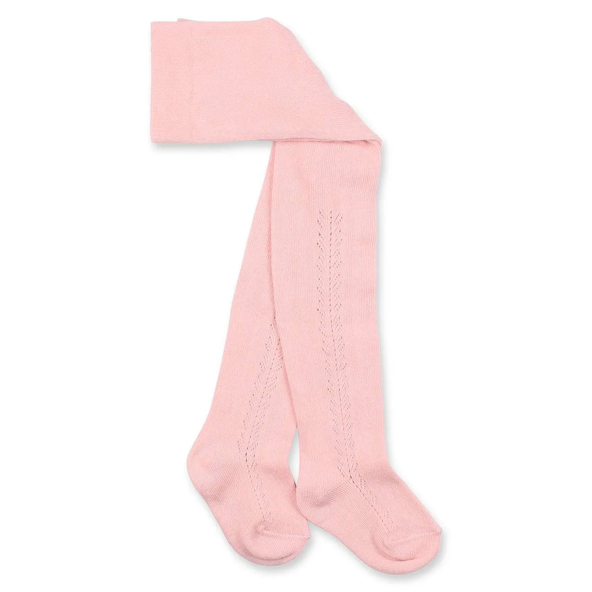 Open Work Pink Tights
